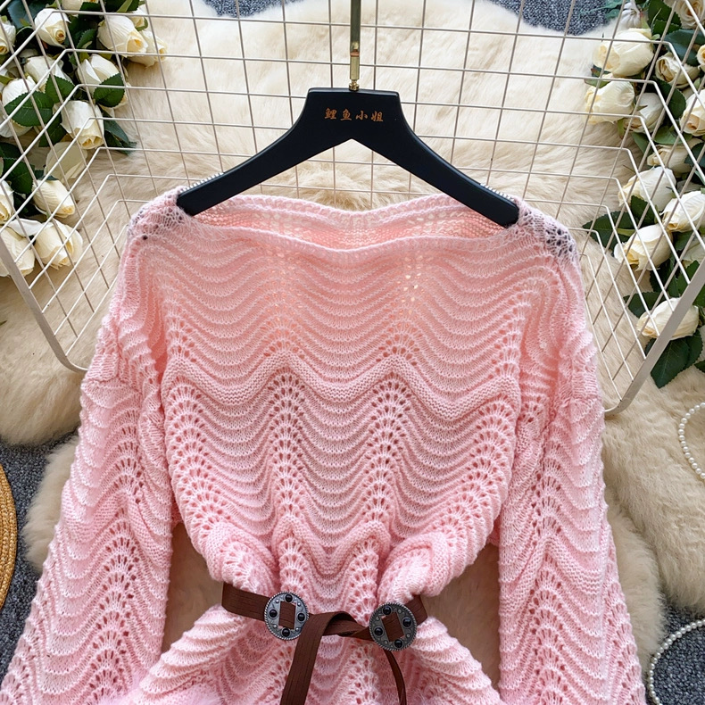 Chicago conflict knitted top KTO185 images